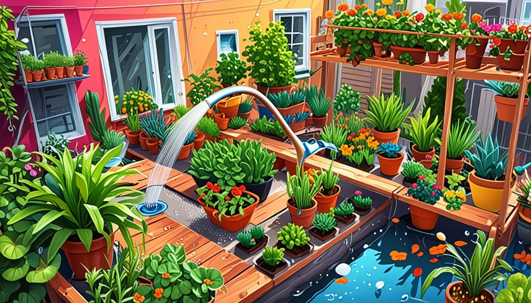Innovative Watering Techniques for Urban Gardening Spaces