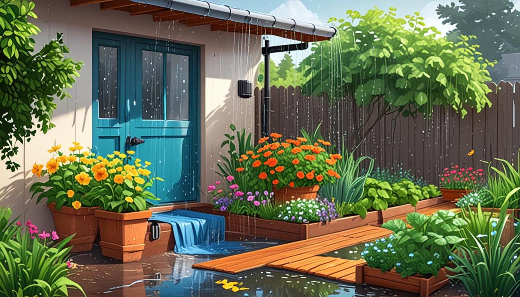 Rainwater Harvesting: A Sustainable Approach to Watering Your Garden